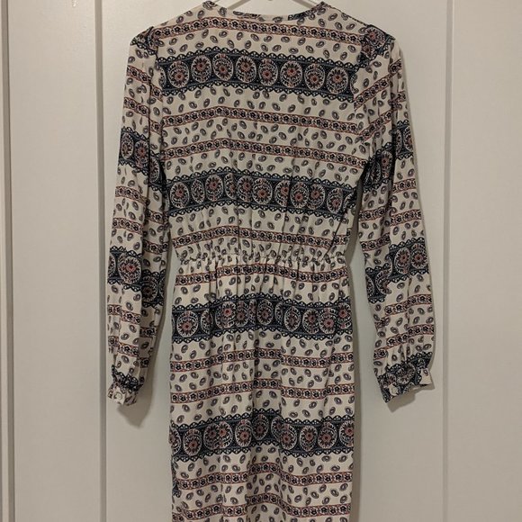 Pattern long sleeve dress - Picture 2 of 2